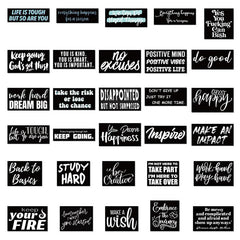 Set of 61 Inspirational Graffiti Stickers - Brighten Up Your Day