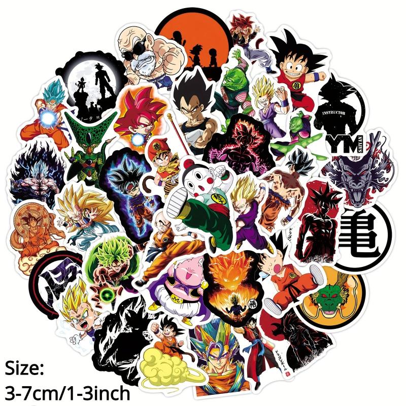50pcs Anime Cartoon Series Graffiti Stickers Waterproof DIY Creative Toy
