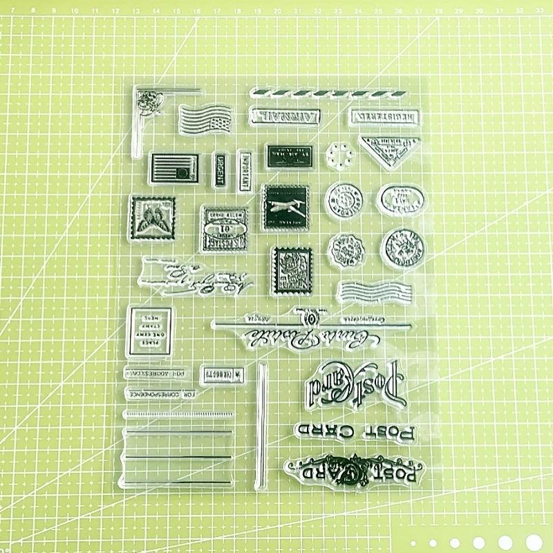 Transparent Silicone Stamp for Personalizing Notebooks, Greeting Cards, Journals