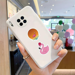 500pcs Flamingo Vinyl Decals Roll Stickers, Water Bottle Laptop Teen Adult