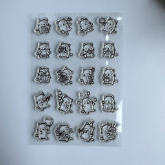 Kids Cartoon Clear Rubber Stamp Seal for Card Making and DIY Scrapbooking
