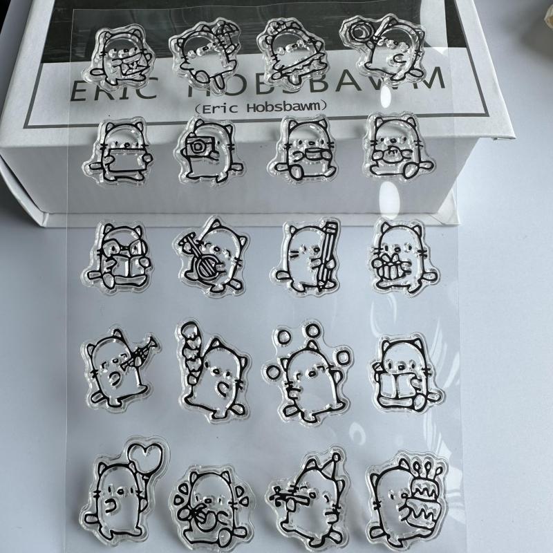 Kids Cartoon Clear Rubber Stamp Seal for Card Making and DIY Scrapbooking