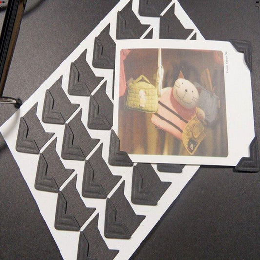 24pcs Self adhesive Photo Corners Scrapbooking Craft Stickers