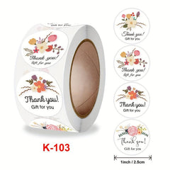 160 Thank You Sticker Roll Wedding Birthday Party Favors Holiday Decor