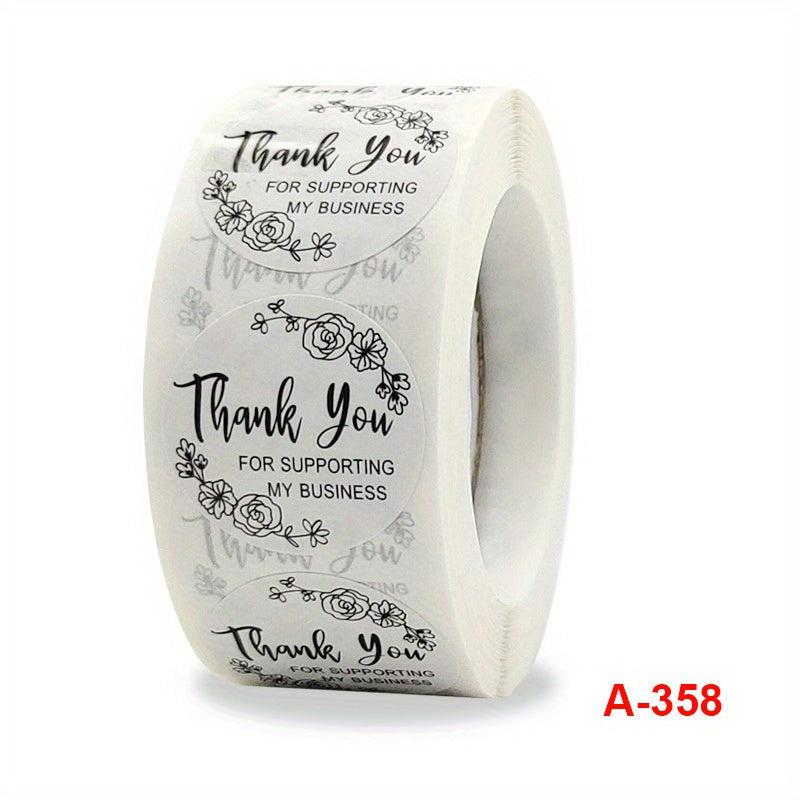 160 Thank You Sticker Roll Wedding Birthday Party Favors Holiday Decor