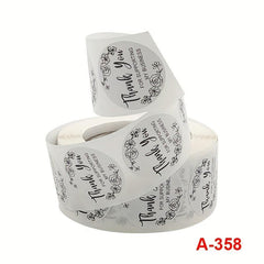 160 Thank You Sticker Roll Wedding Birthday Party Favors Holiday Decor