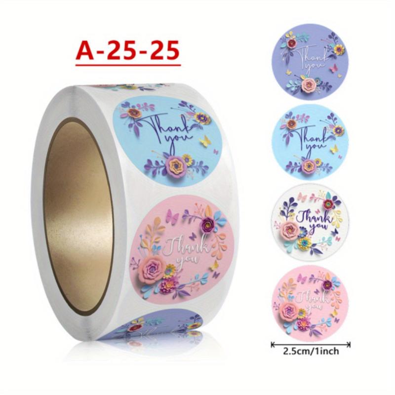 160 Thank You Sticker Roll Wedding Birthday Party Favors Holiday Decor