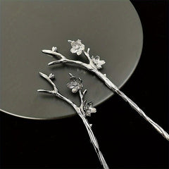 Vintage Flower & Branch Hairpin Women Girls Party Hair Accessories