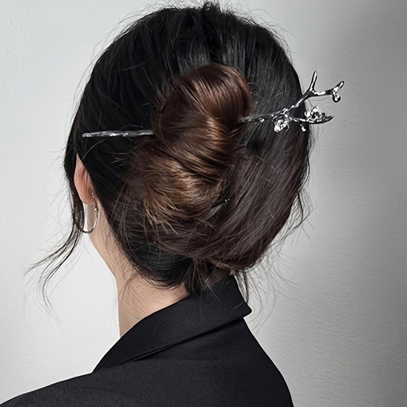 Vintage Flower & Branch Hairpin Women Girls Party Hair Accessories