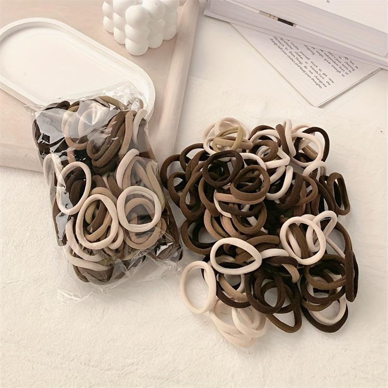 50pcs High Elastic Small Rubber Band Hair Rope Hair Accessories