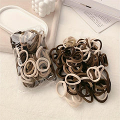 50pcs High Elastic Small Rubber Band Hair Rope Hair Accessories