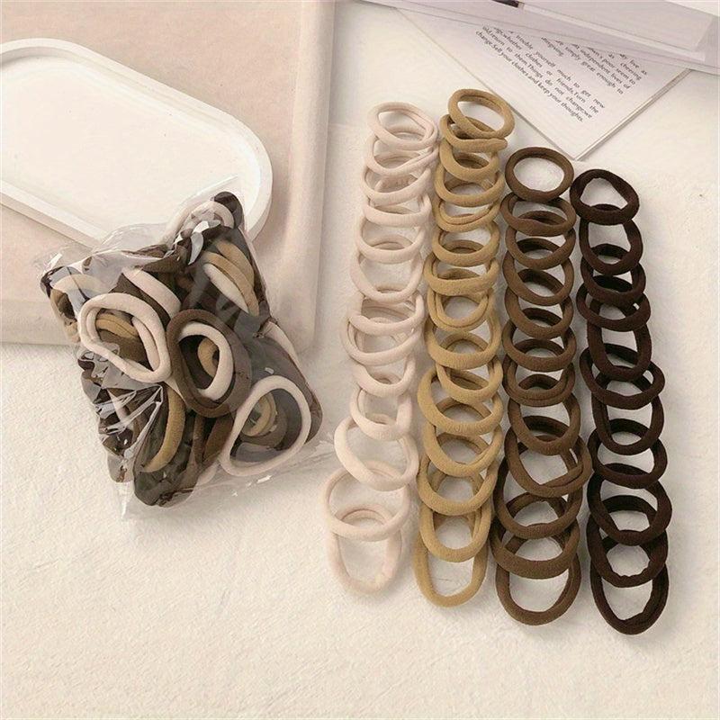 50pcs High Elastic Small Rubber Band Hair Rope Hair Accessories