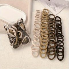50pcs High Elastic Small Rubber Band Hair Rope Hair Accessories