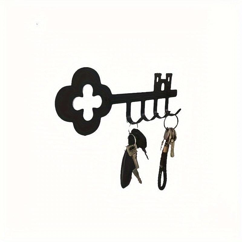 Metal Crafts Key Hook Wall Hook Four Hook Entrance Storage Pendant