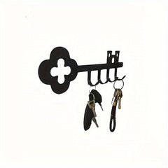 Metal Crafts Key Hook Wall Hook Four Hook Entrance Storage Pendant