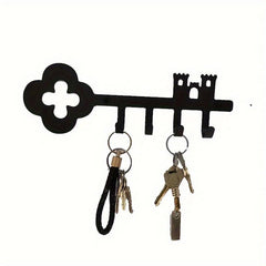 Metal Crafts Key Hook Wall Hook Four Hook Entrance Storage Pendant