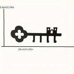 Metal Crafts Key Hook Wall Hook Four Hook Entrance Storage Pendant