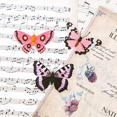 40pcs Colorful Waterproof Butterfly Stickers for DIY Projects Scrapbook