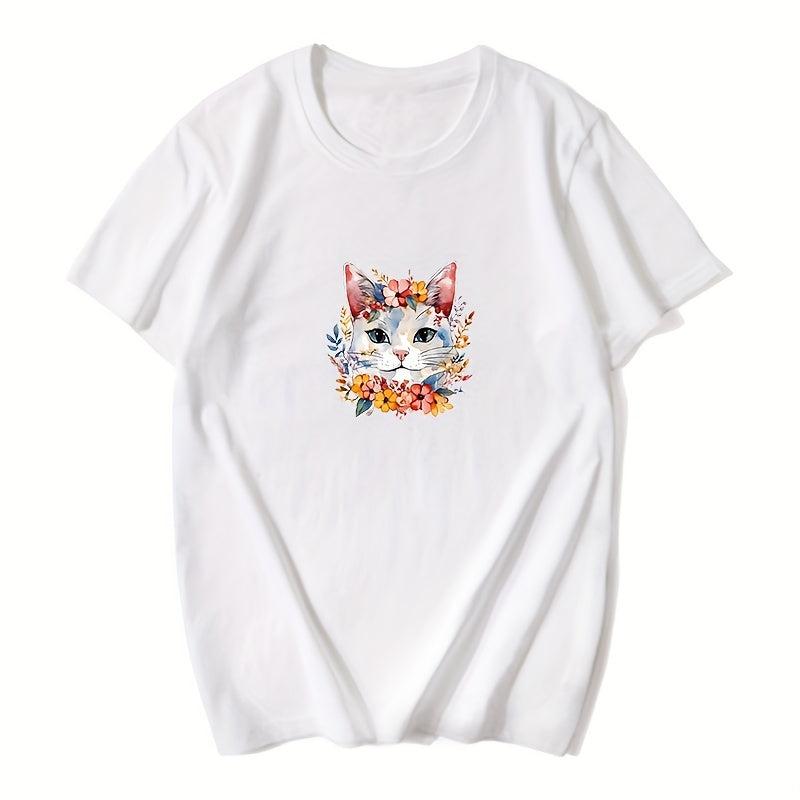 Cartoon Cats Iron On Heat Transfer Patches for T Shirts & Bags