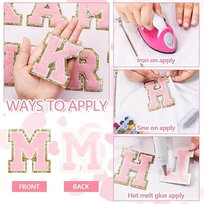 26 Letters A Felting Sticker Large Towel English Letter Patches For Clothes