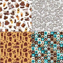 Large Vintage Coffee Journal Paper, Ideal for DIY Crafts, Gift