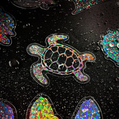 100pcs Transparent Underwater World Stickers Colorful DIY Stickers