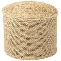 5 Wide Burlap Fabric Ribbon 11 Yards Natural Jute Ribbon Roll for Crafts