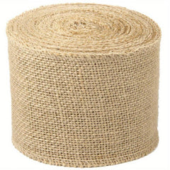 5 Wide Burlap Fabric Ribbon 11 Yards Natural Jute Ribbon Roll for Crafts