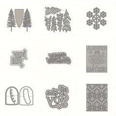 1pc Tree Metal Cutting Dies Stencil DIY Scrapbook Album Paper Cards Crafts