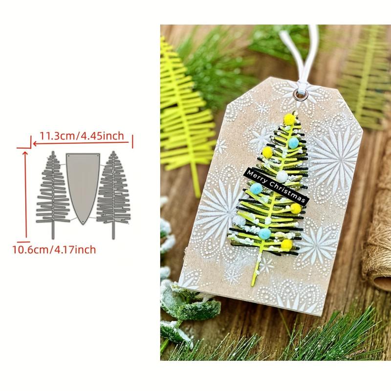 1pc Tree Metal Cutting Dies Stencil DIY Scrapbook Album Paper Cards Crafts