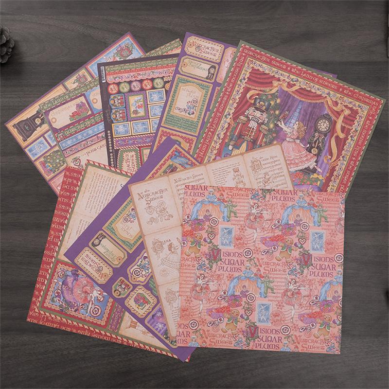 10 Sheets Sea Material Paper Sticker Kids DIY Computer Journal Arts Crafts