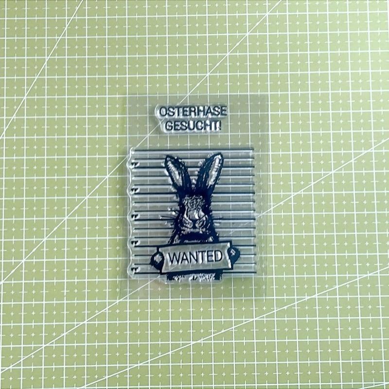 Rabbit Cartoon Silicone Stamp for Card Making Decoration