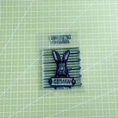 Rabbit Cartoon Silicone Stamp for Card Making Decoration
