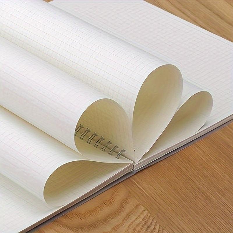 3pcs A5 Spiral Notebook Set Graph Pages 210 Sheets 14.73cm x 20.57cm