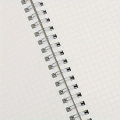 3pcs A5 Spiral Notebook Set Graph Pages 210 Sheets 14.73cm x 20.57cm