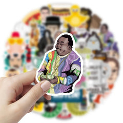 50pcs TV Show Waterproof PVC Doodle Sticker For Laptop Luggage