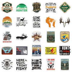 50pcs Outdoor Doodle Waterproof Sticker DIY Creative Toys