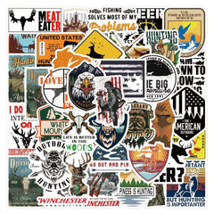 50pcs Outdoor Doodle Waterproof Sticker DIY Creative Toys