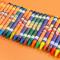 8pcs Christmas Crayon Set Art Pastel Small Gift