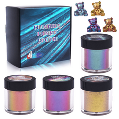 Chameleon Pigment Metallic Resin Kit - Create Eye-Catching Jewelry
