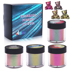 Chameleon Pigment Metallic Resin Kit - Create Eye-Catching Jewelry