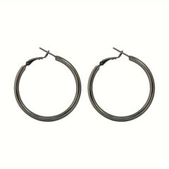 13 Pairs Golden Circle Colorful Ring Earrings