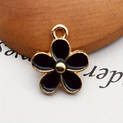 Daisy Pendant Hair Accessories DIY Alloy Bracelet Necklace Earrings