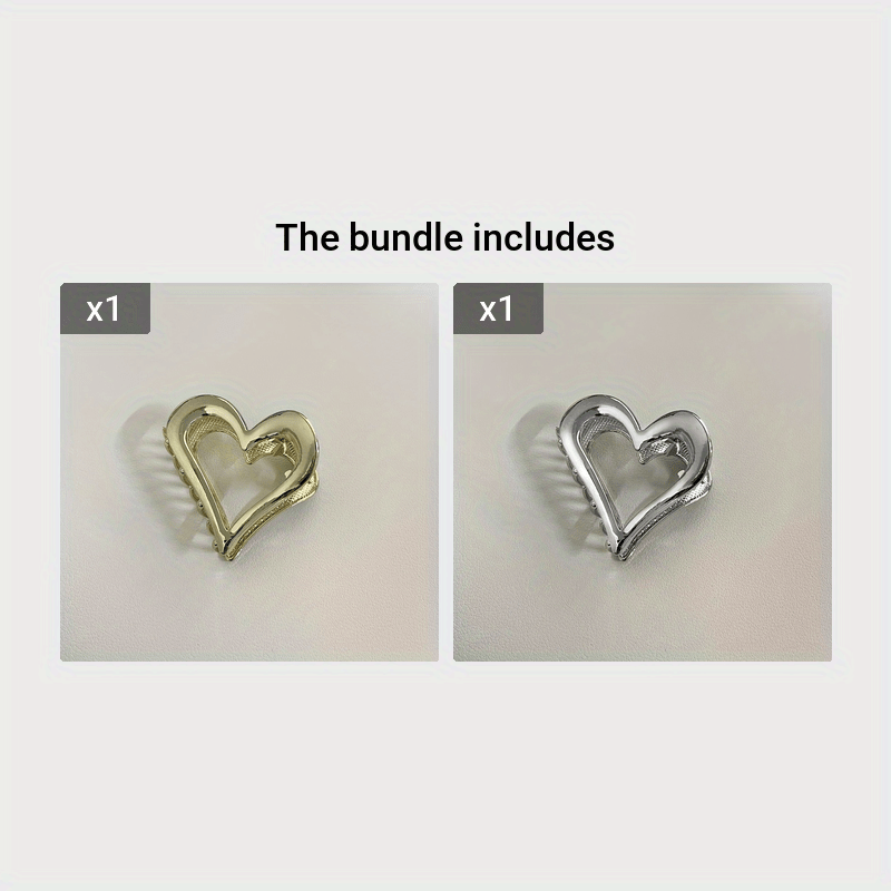Heart Clip Hairpin for Women