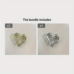 Heart Clip Hairpin for Women