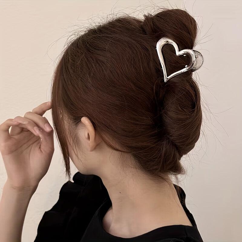 Heart Clip Hairpin for Women