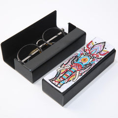 DIY Diamond Painting Glasses Case 5D Crystal Embroidery Kit