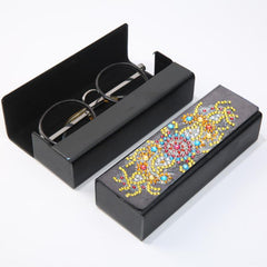 DIY Diamond Painting Glasses Case 5D Crystal Embroidery Kit