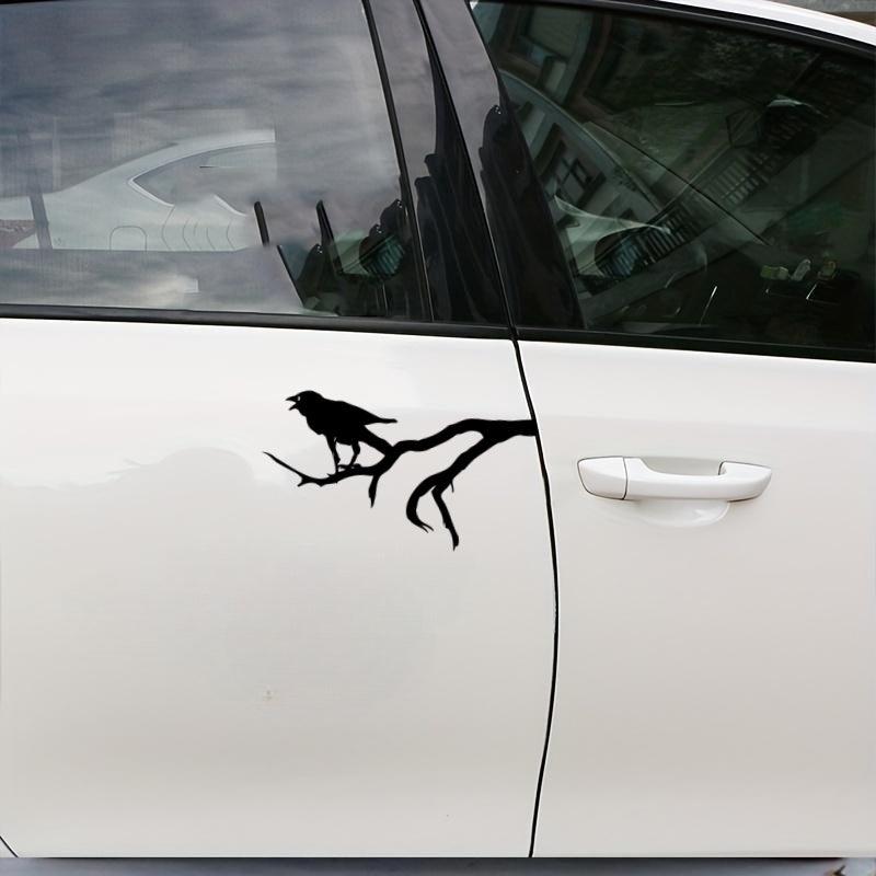 Black Crow Vinyl Sticker for Car Window Bumper