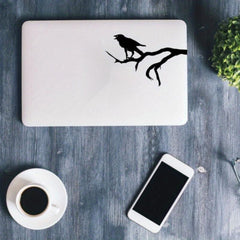 Black Crow Vinyl Sticker for Car Window Bumper